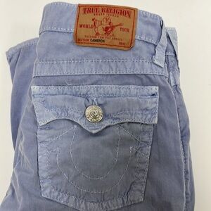 True Religion light purple cotton pants!